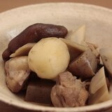 菊芋と根菜の煮物
